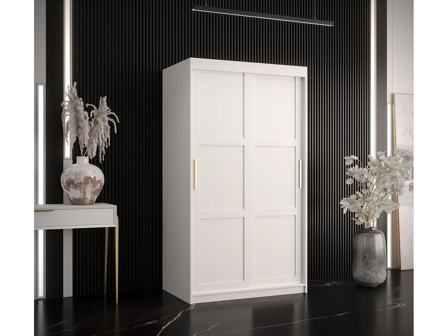 Kledingkast Ramiro 1 200/100/62 (Wit)