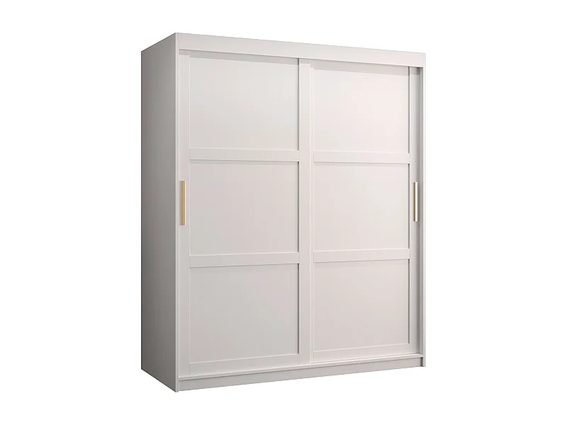 Armoire à portes coulissantes Ramiro 1 200/150/62 (Blanc)