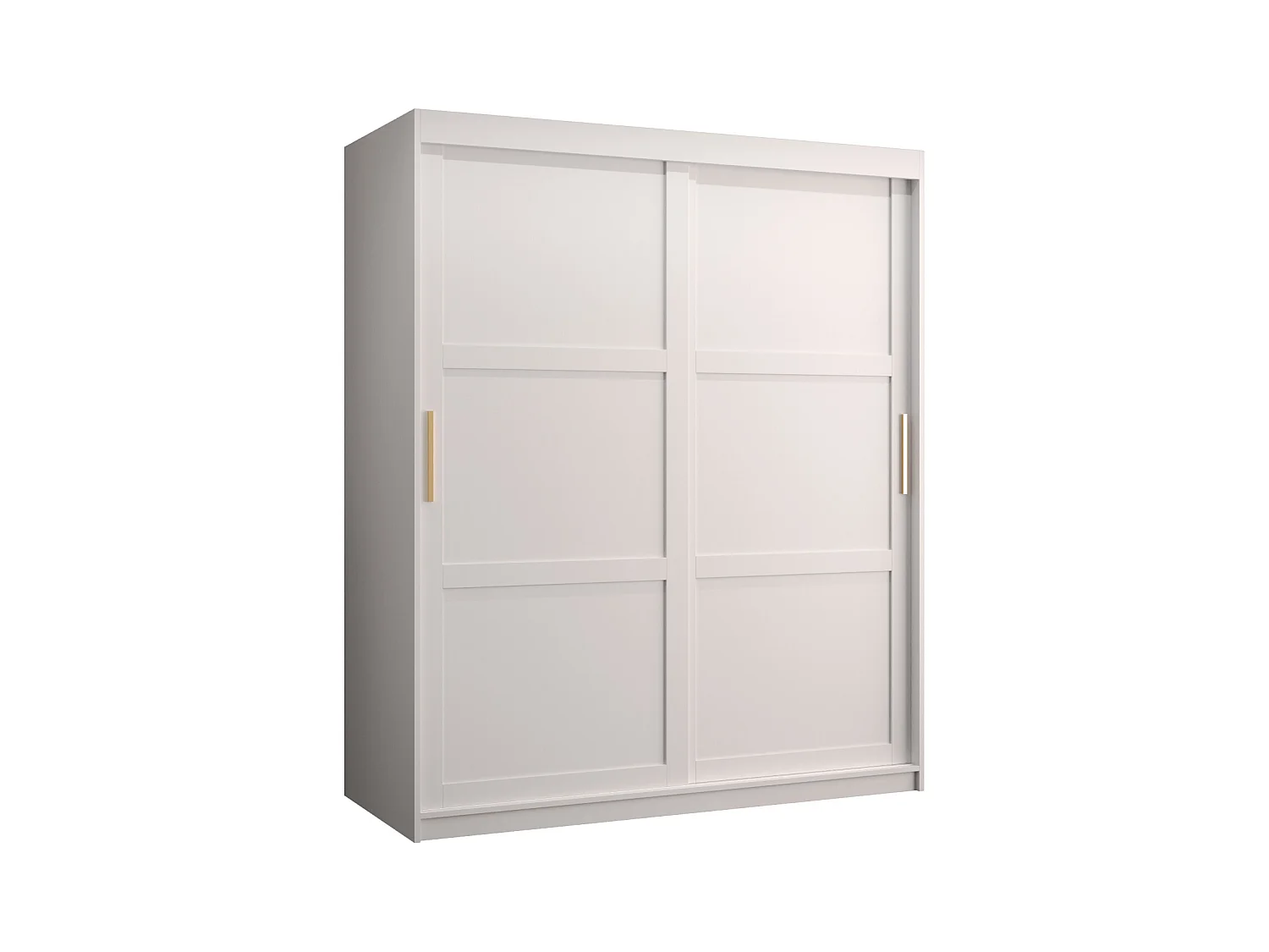 Armoire à portes coulissantes Ramiro 1 200/150/62 (Blanc)