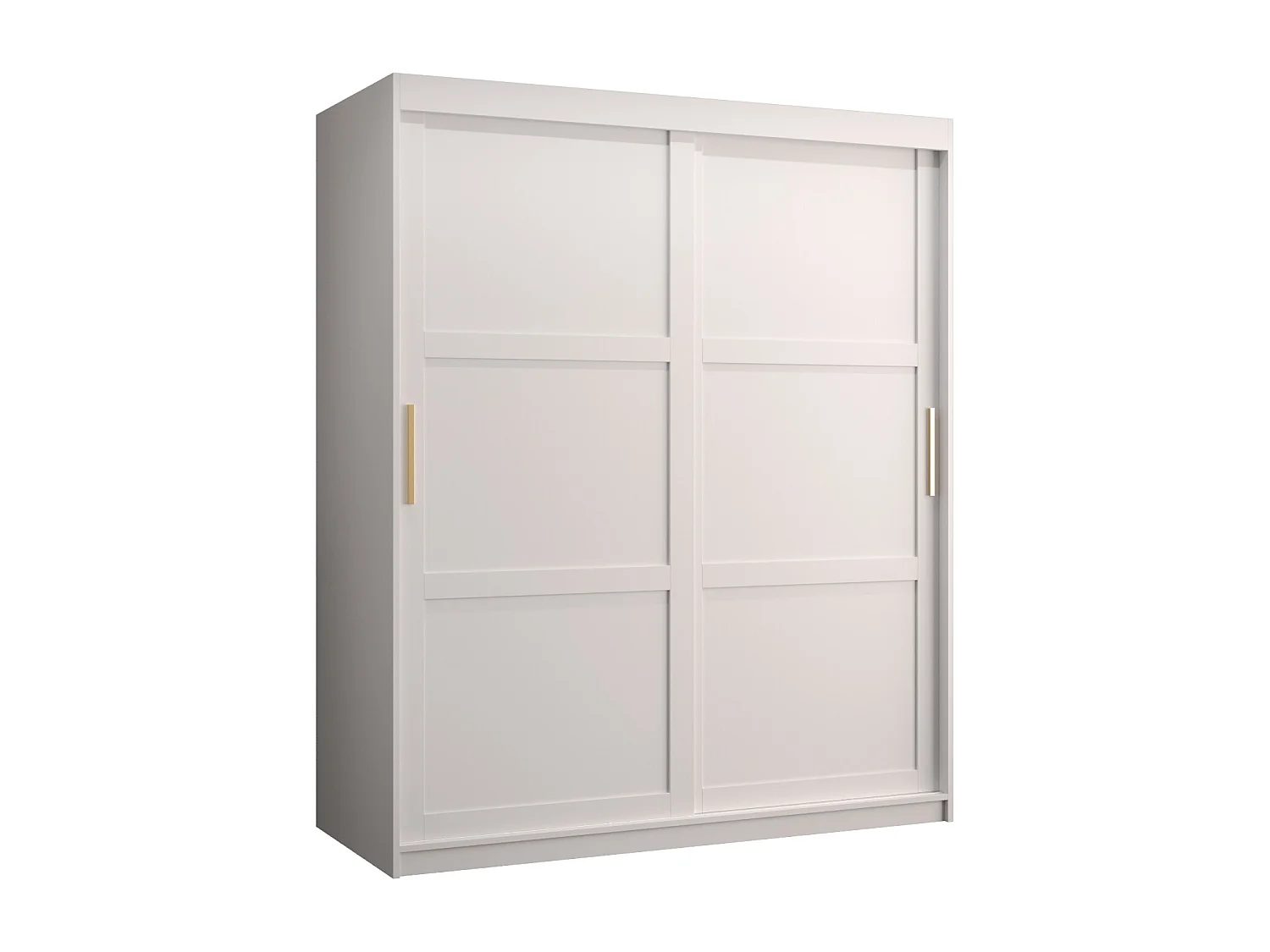 Armoire à portes coulissantes Ramiro 1 200/150/62 (Blanc)