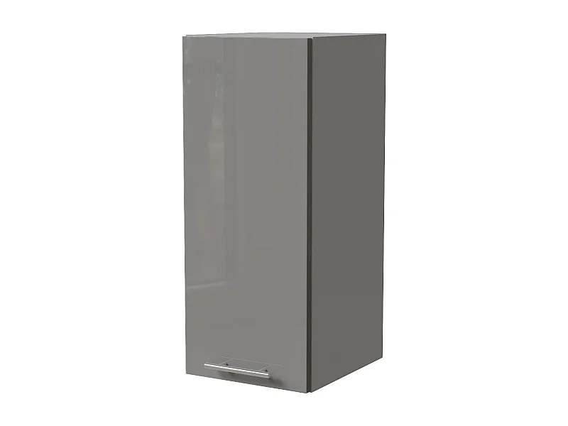 KÜCHENHÄNGESCHRANK Essen W2/20 Grau Hochglanz / Grau Matt 20 / 32,5 / 72cm