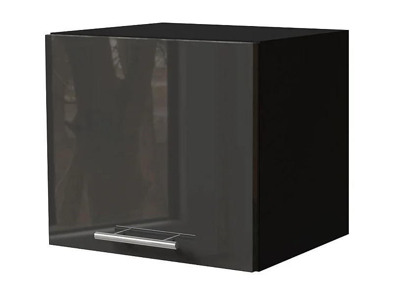 KLAPPHÄNGESCHRANK Essen W4B/40 Graphit Hochglanz / Schwarz Matt 40 / 32,5 / 36cm