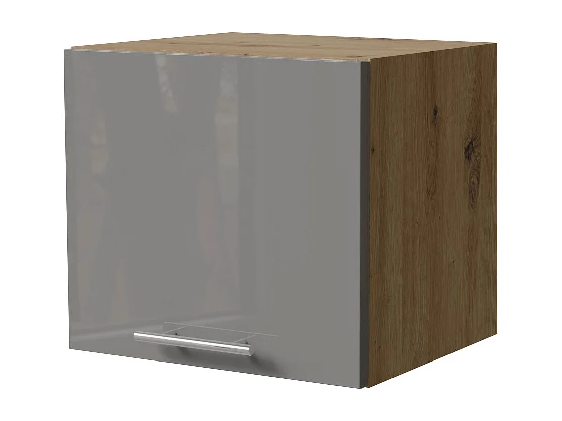 KLAPPHÄNGESCHRANK Essen W4B/40 Grau Hochglanz / Eiche Artisan Matt 40 / 32,5 / 36cm