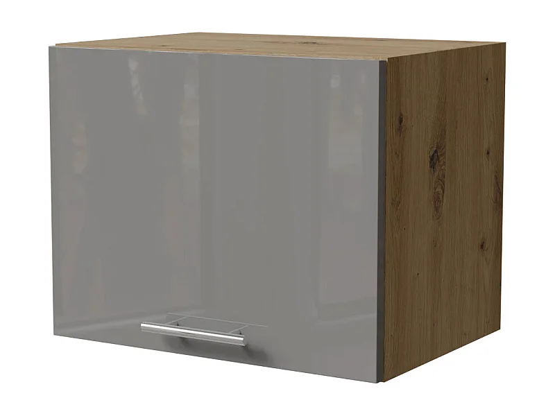 KLAPPHÄNGESCHRANK Essen W4B/45 Grau Hochglanz / Eiche Artisan Matt 45 / 32,5 / 36cm