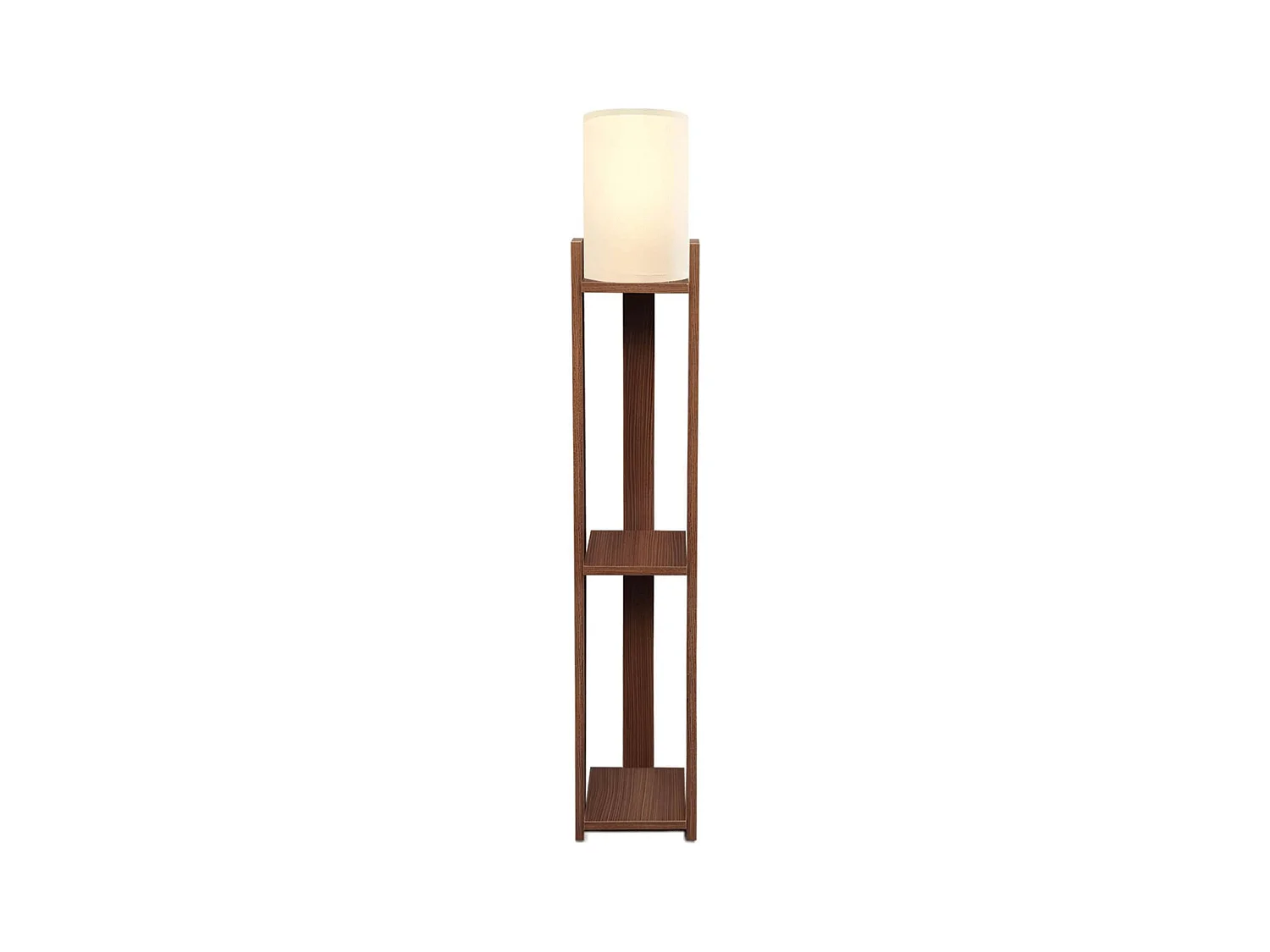 Lampe avec étagères de rangement H142 cm - ELLY