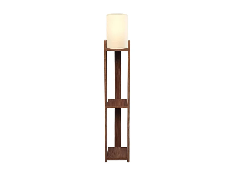 Lampe avec étagères de rangement H142 cm - ELLY