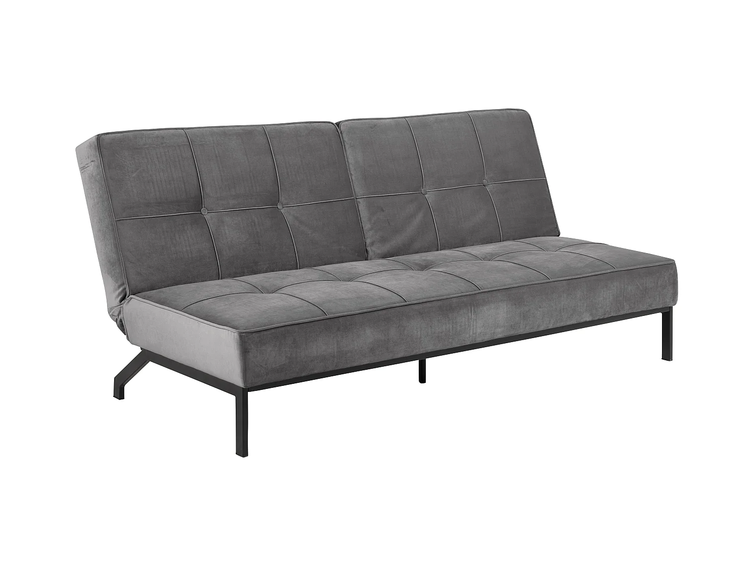 Per Schlafsofa  Dunkelgrau.