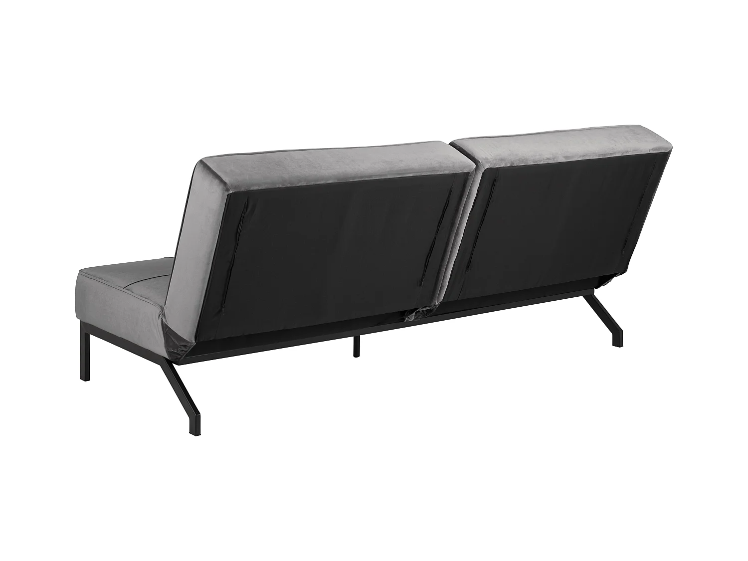 Per Schlafsofa  Dunkelgrau.