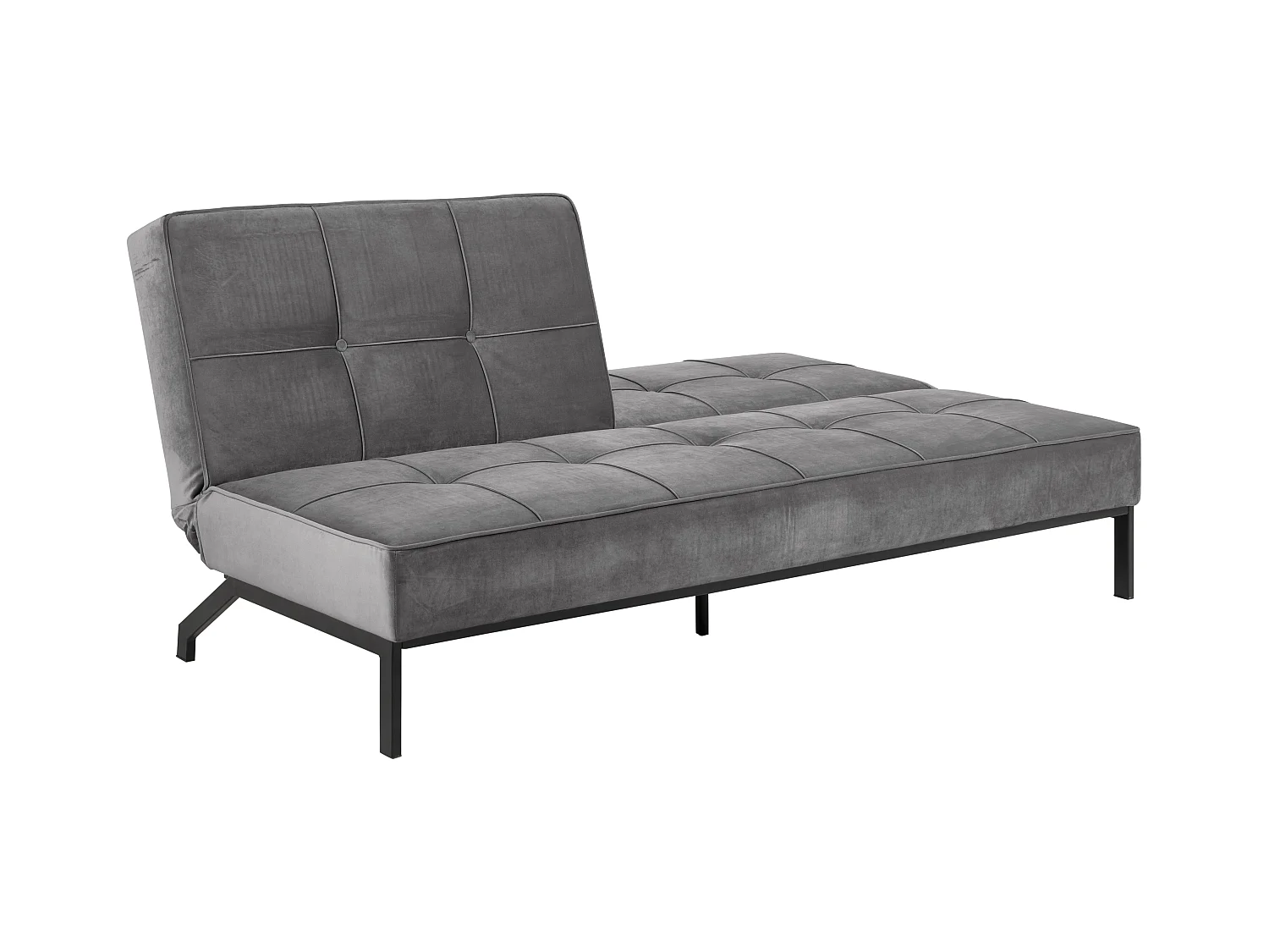 Per Schlafsofa  Dunkelgrau.