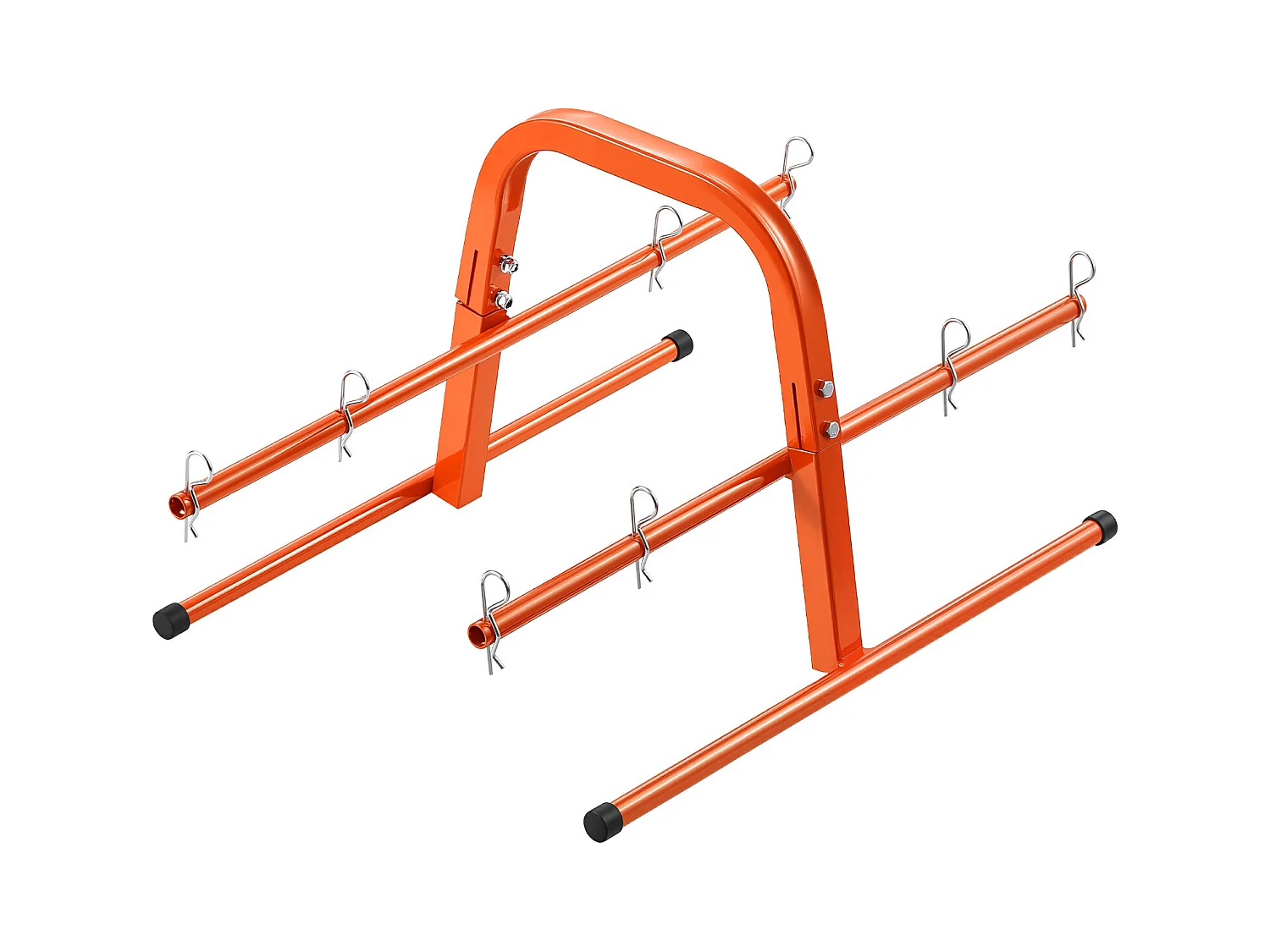 Support de Bobines de Fil SucceBuy, Support en Tube d'Acier Robuste, pour Rangement Jusqu'à 8 Bobines de Diamètre Maximal de 24 cm dans Diverses Conditions
