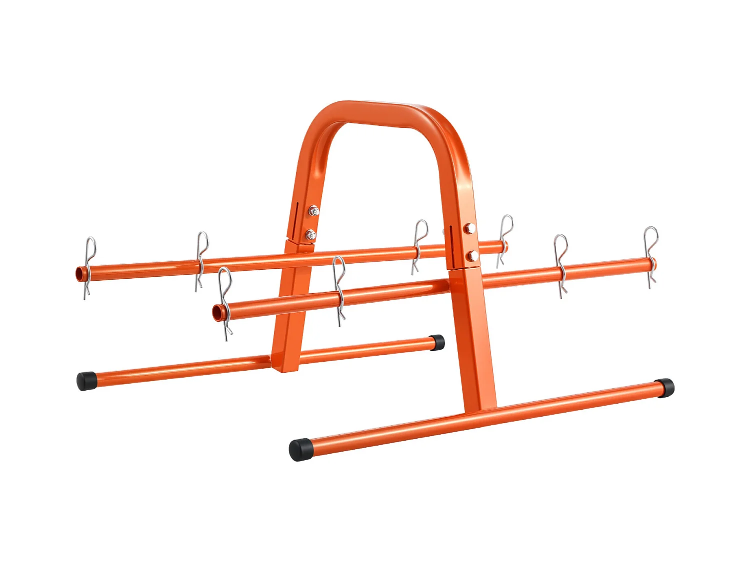 Support de Bobines de Fil SucceBuy, Support en Tube d'Acier Robuste, pour Rangement Jusqu'à 8 Bobines de Diamètre Maximal de 24 cm dans Diverses Conditions