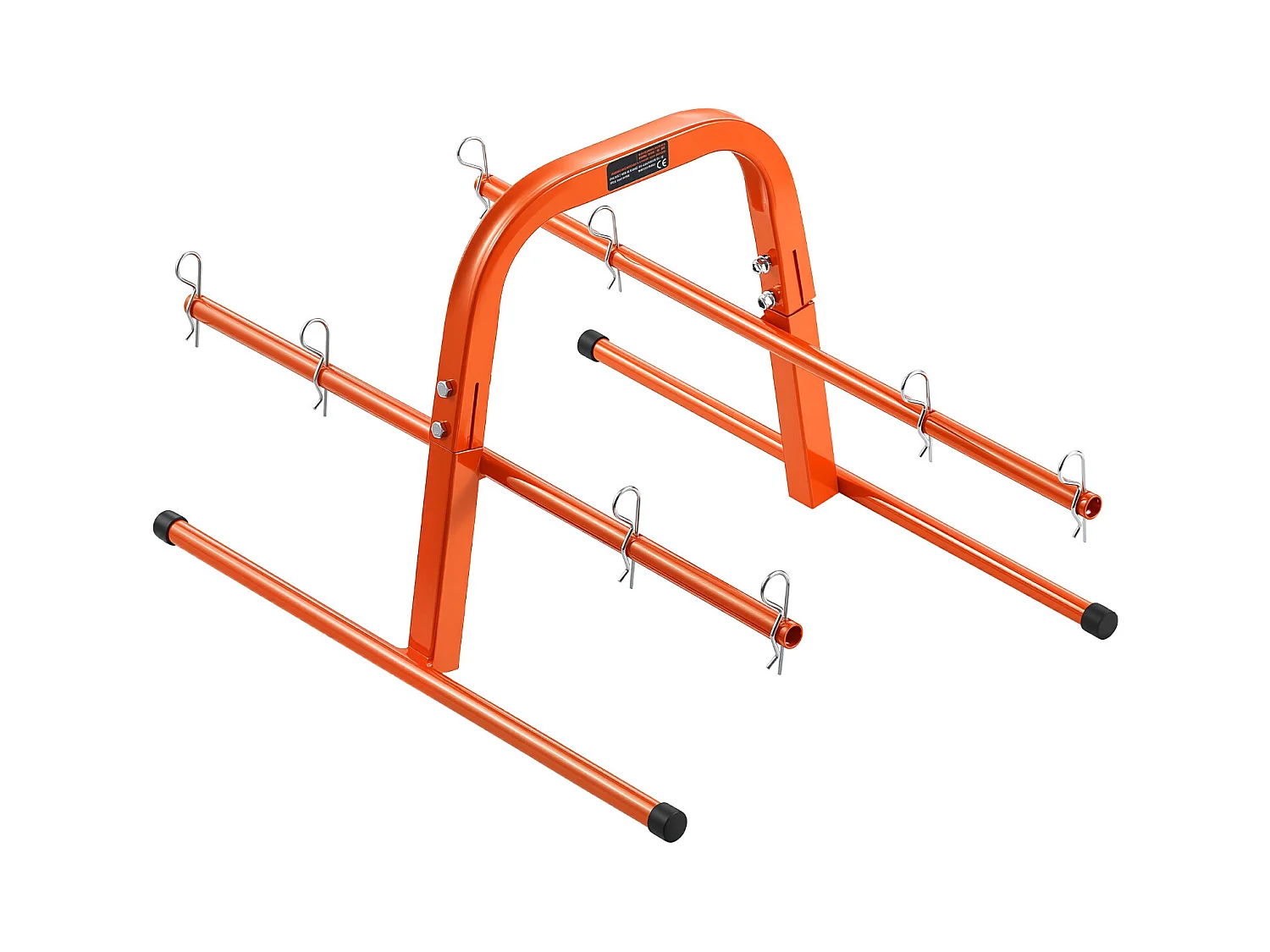 Support de Bobines de Fil SucceBuy, Support en Tube d'Acier Robuste, pour Rangement Jusqu'à 8 Bobines de Diamètre Maximal de 24 cm dans Diverses Conditions