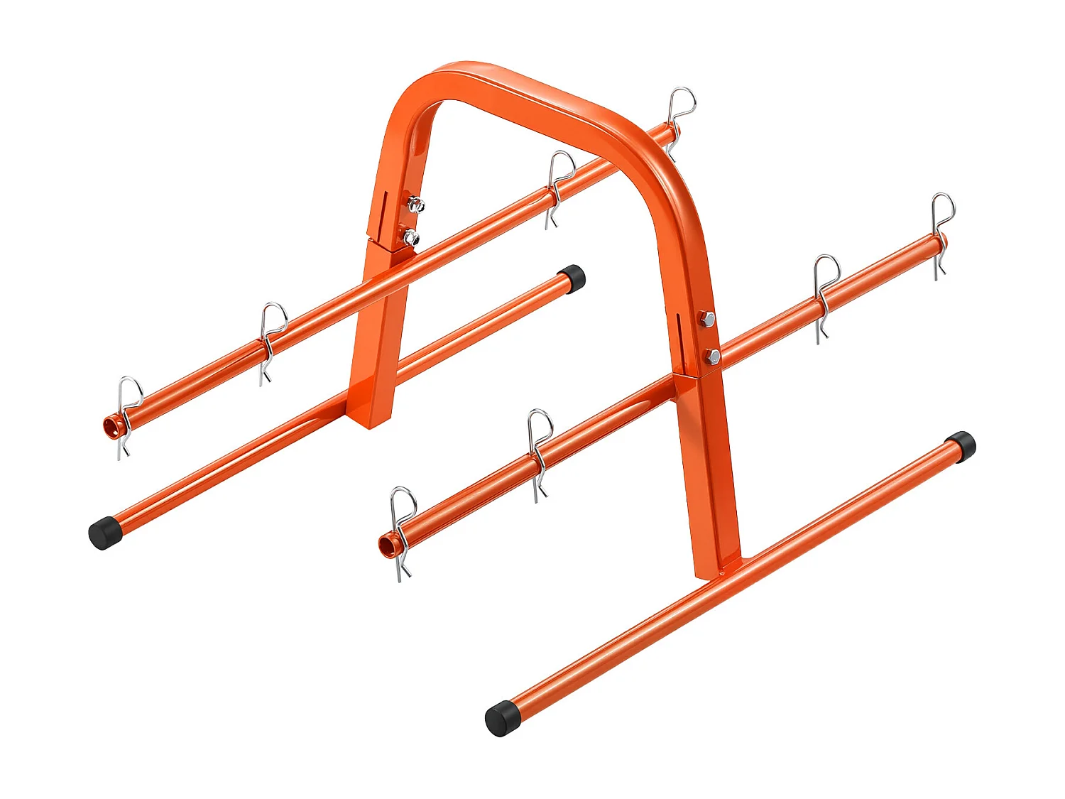 Support de Bobines de Fil SucceBuy, Support en Tube d'Acier Robuste, pour Rangement Jusqu'à 8 Bobines de Diamètre Maximal de 24 cm dans Diverses Conditions