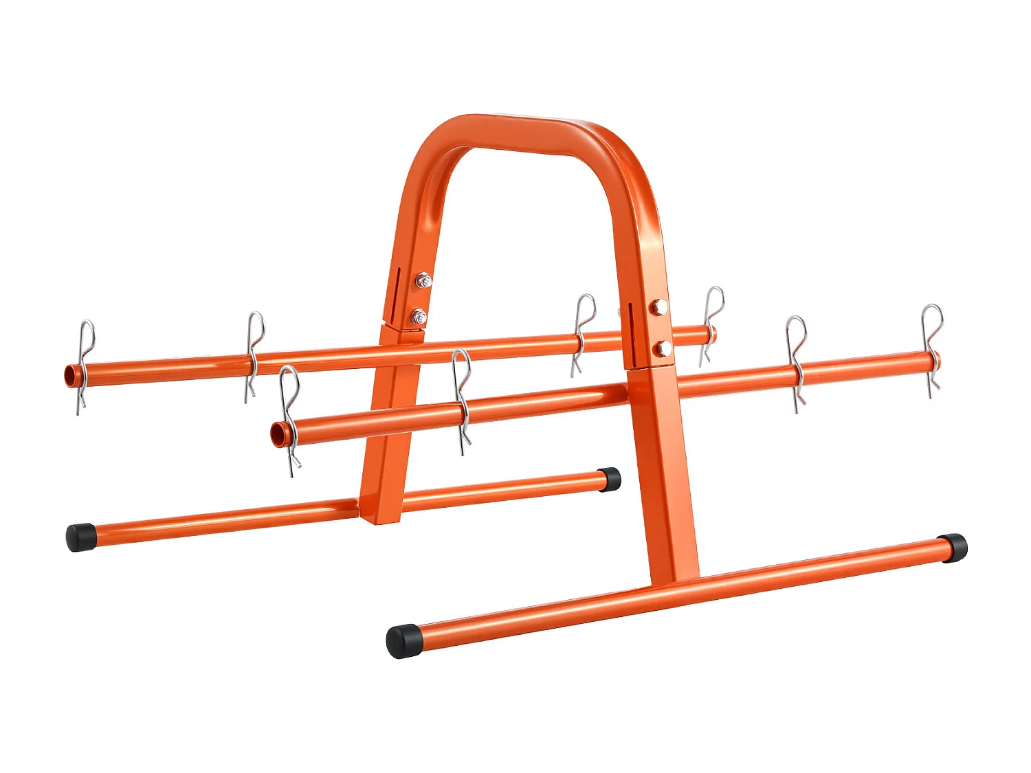 Support de Bobines de Fil SucceBuy, Support en Tube d'Acier Robuste, pour Rangement Jusqu'à 8 Bobines de Diamètre Maximal de 24 cm dans Diverses Conditions