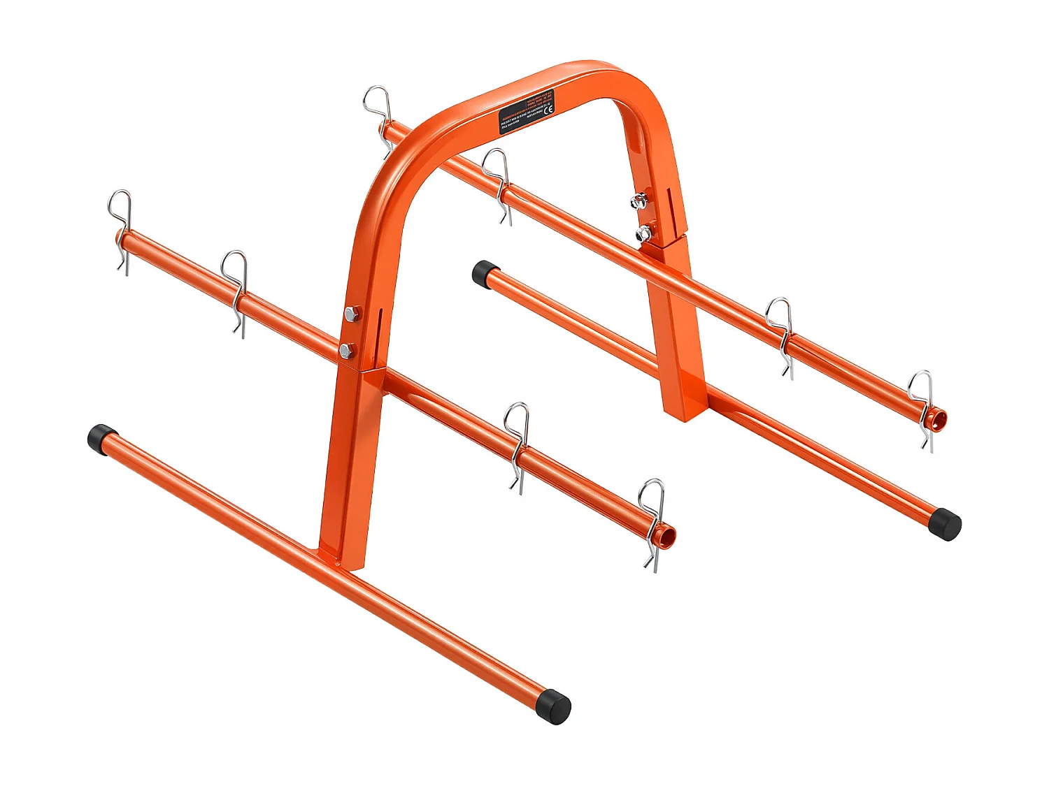 Support de Bobines de Fil SucceBuy, Support en Tube d'Acier Robuste, pour Rangement Jusqu'à 8 Bobines de Diamètre Maximal de 24 cm dans Diverses Conditions