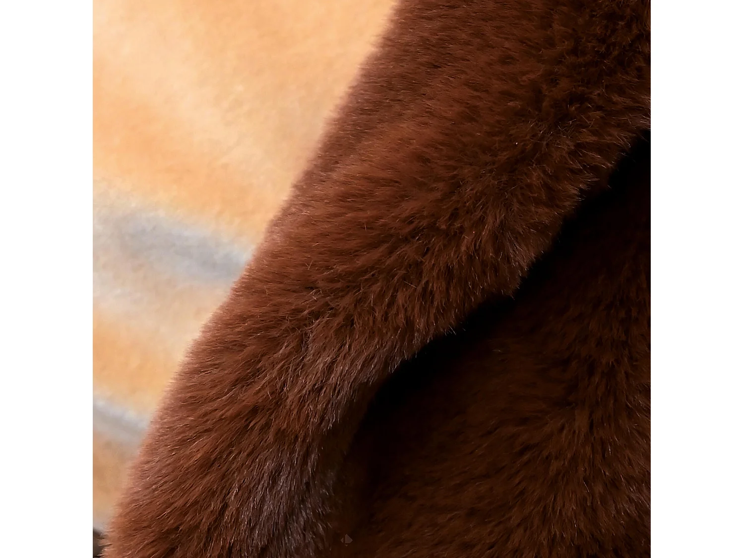 Peluche lapin 32 cm polyester collection LE LAPIN marron café