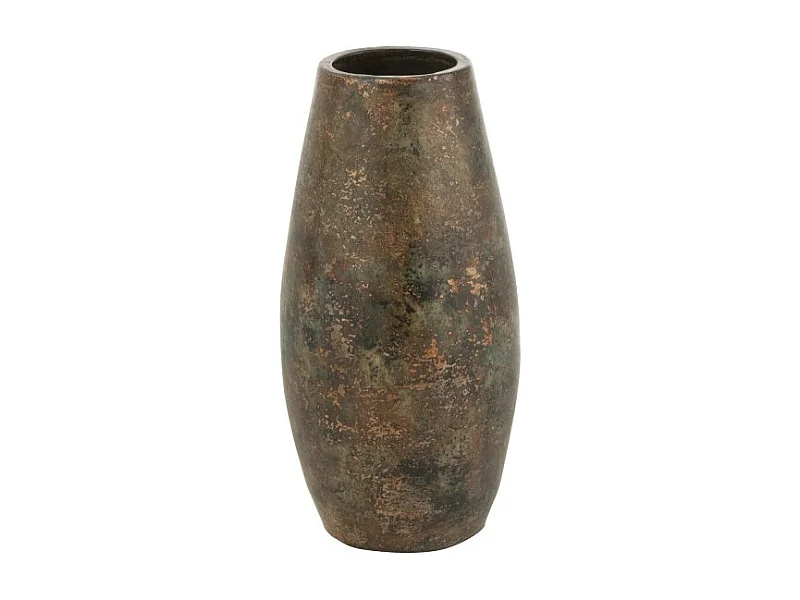Jarrón de cerámica marrón de 18*18*39 cm