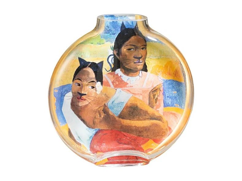 Jarrón de cerámica multicolor 24.5x5x25 cm Inspirado en ¿Cuándo te casarás?