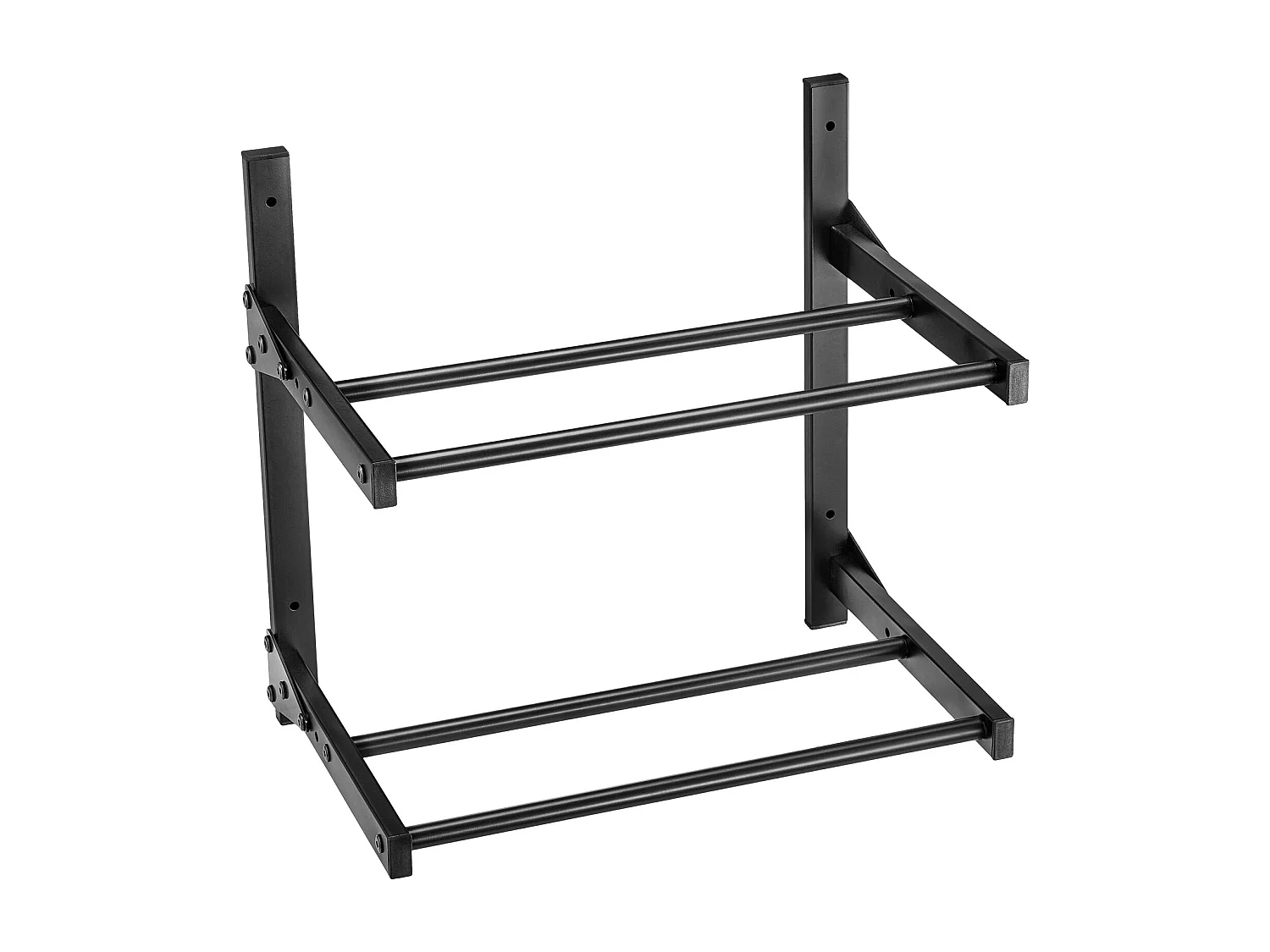 Support de Rangement SucceBuy de Filaments Mural 2 Niveaux, Étagère de Stockage de Filaments d'Imprimante 3D, pour Studio d'Impression 3D, Atelier, Noir