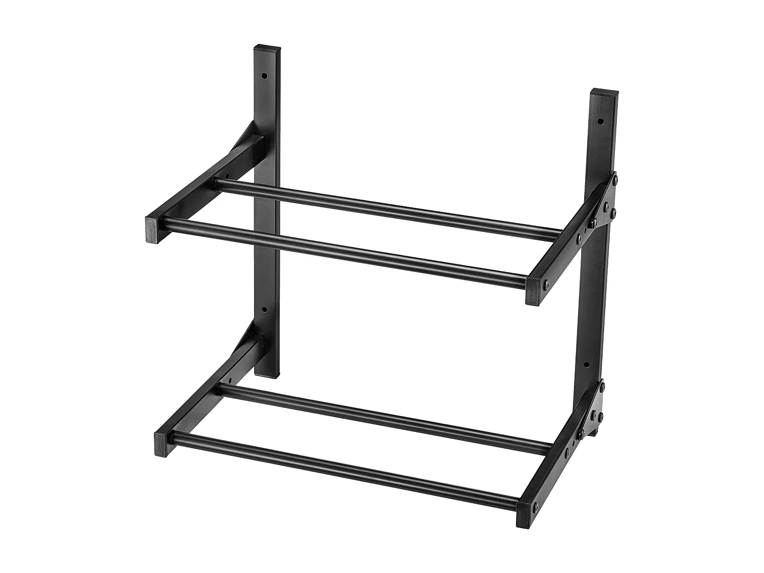 Support de Rangement SucceBuy de Filaments Mural 2 Niveaux, Étagère de Stockage de Filaments d'Imprimante 3D, pour Studio d'Impression 3D, Atelier, Noir