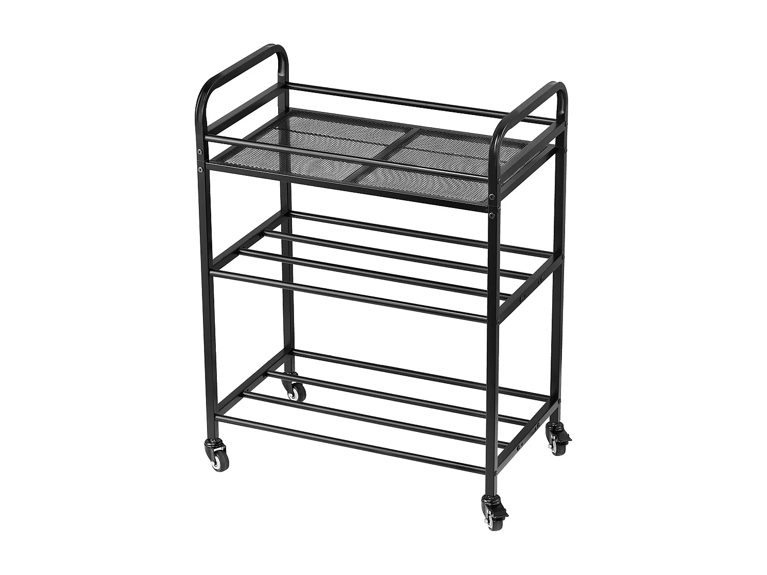 Soporte de Almacenamiento SucceBuy para Filamentos Móvil de 3 Niveles, Estantería de Almacenamiento para Filamentos de Impresora 3D, para Taller, Negro