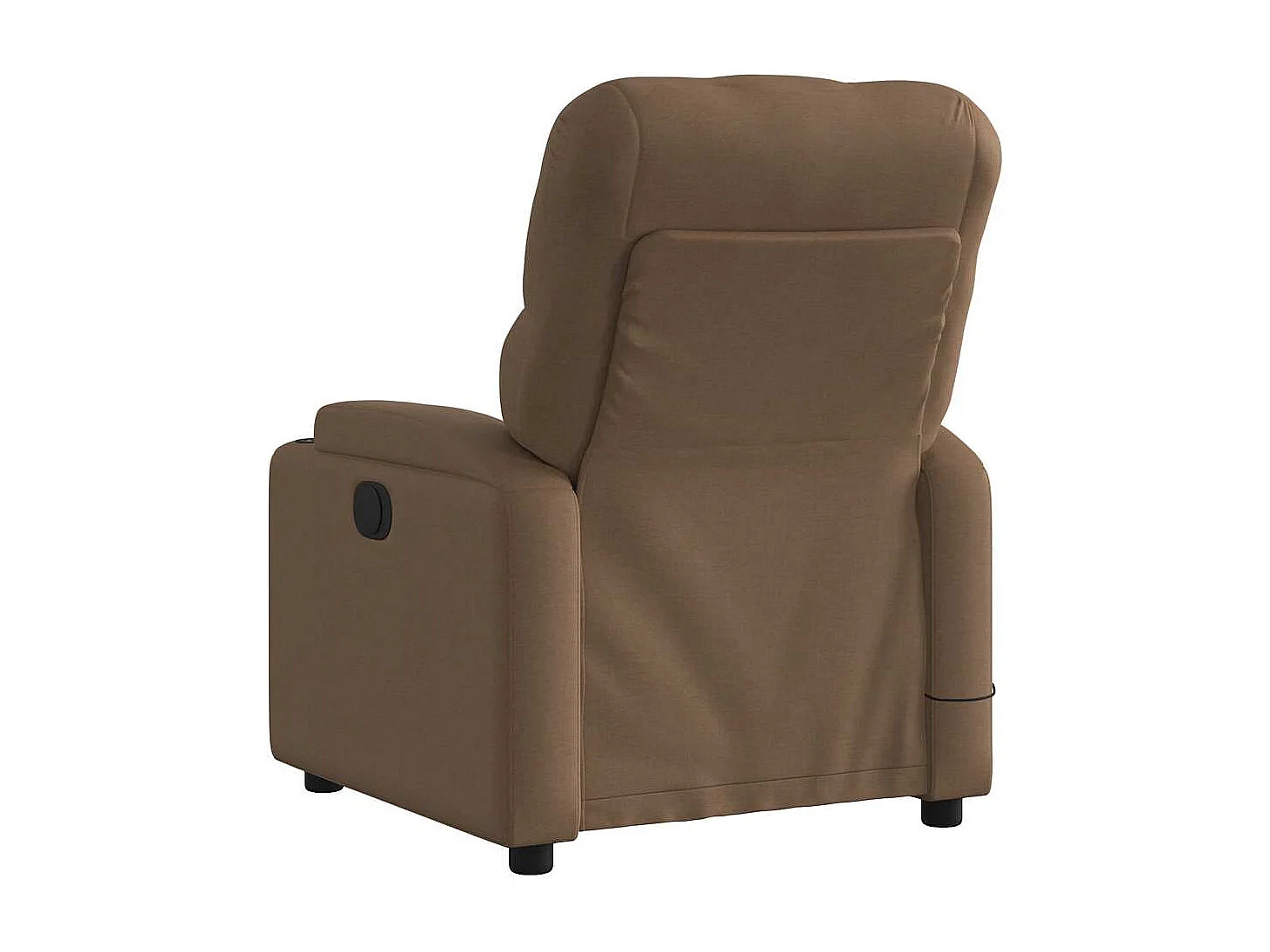 Fauteuil inclinable-Chaise de relax-Fauteuil de Massage Marron Tissu SHL1178