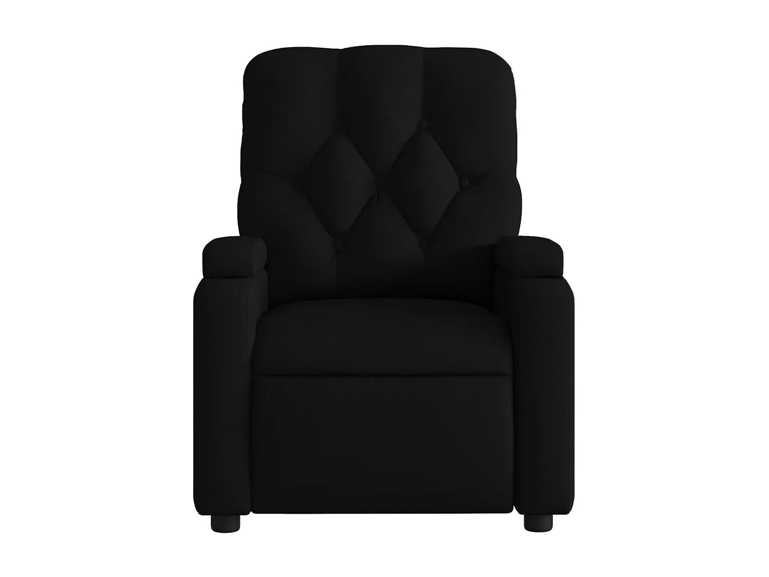Relaxsessel | Lounge Sessel für Wohnzimmer Schwarz Stoff SHL69129