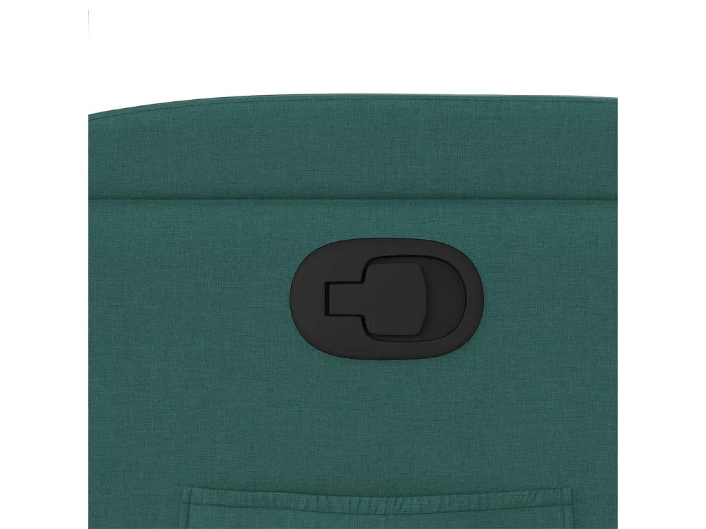 Poltrona Reclinável | Poltrona Confortável Relax tecido verde-escuro SHL582155