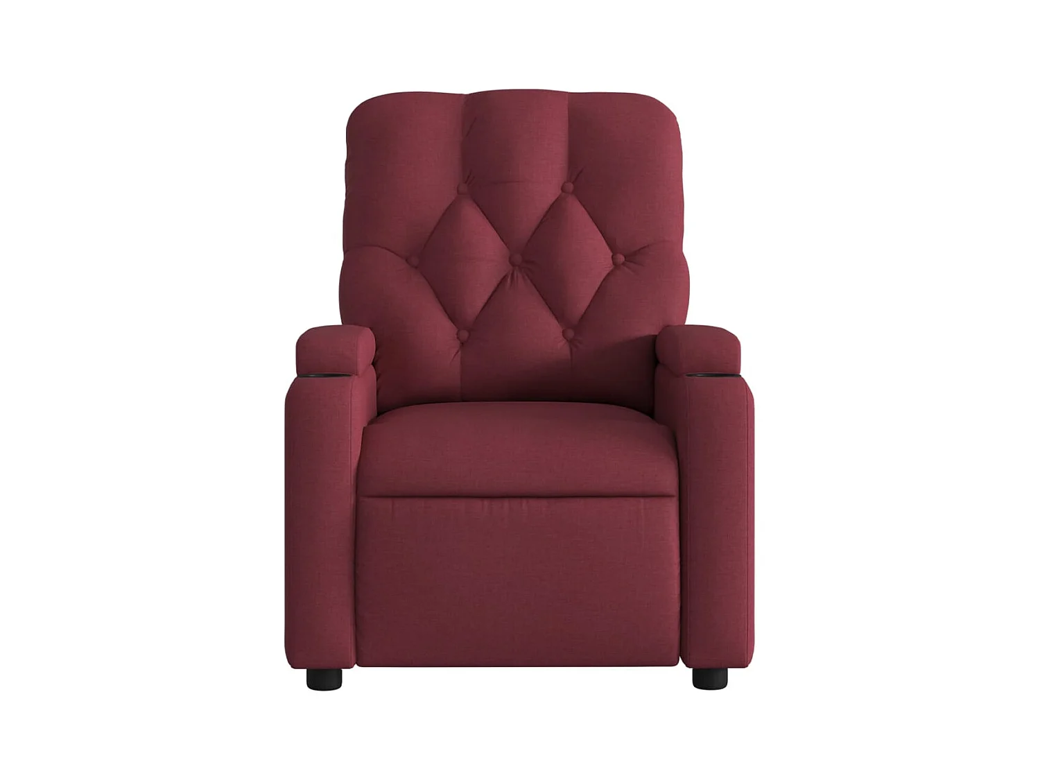 Sillón de relax | Silla | Sillón reclinable de tela rojo tinto SHL7263