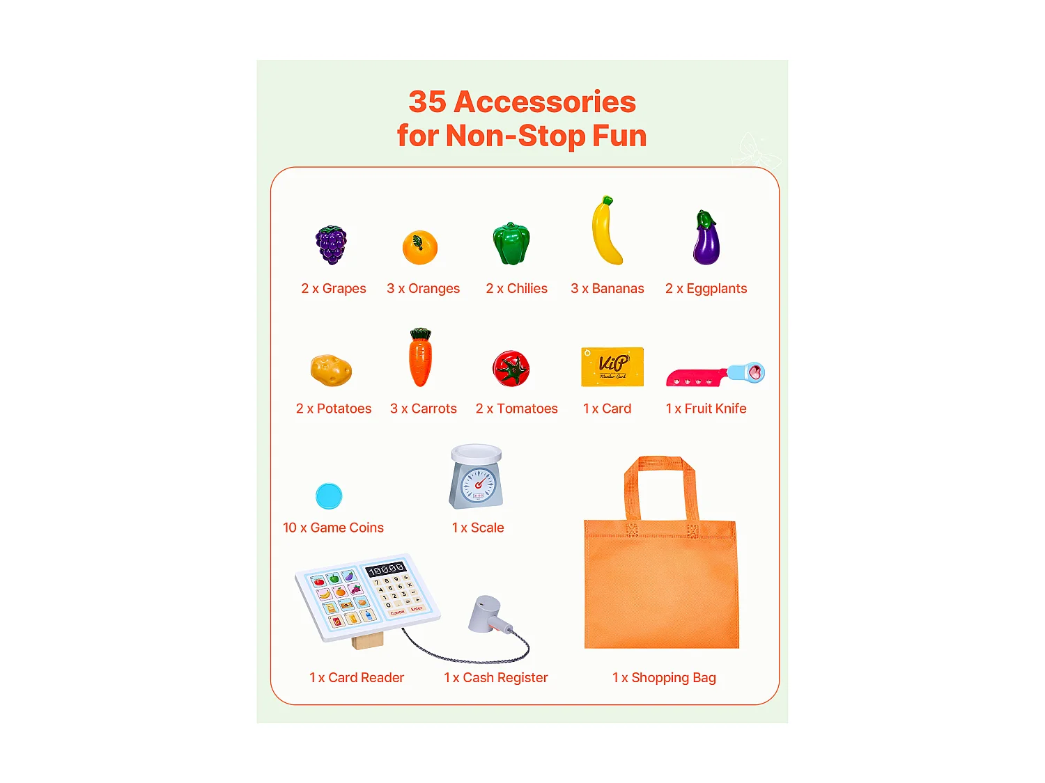 Supermarché Enfant SucceBuy, 81,5 x 30,7 x 85 cm, Marchande Enfants, Jeu d'Épicerie, Magasin MDF, pour Garçons et Filles de 3 Ans et Plus