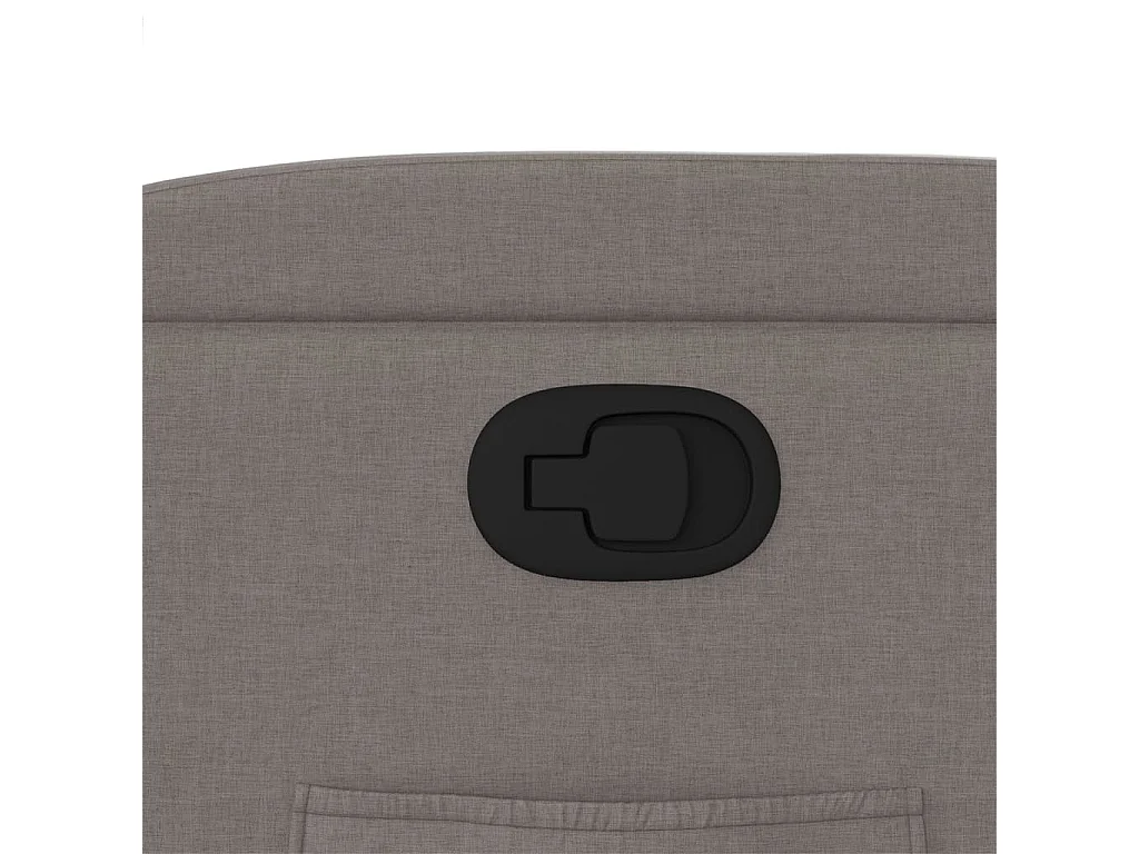 Relaxsessel | Lounge Sessel für Wohnzimmer Taupe Stoff SHL85138