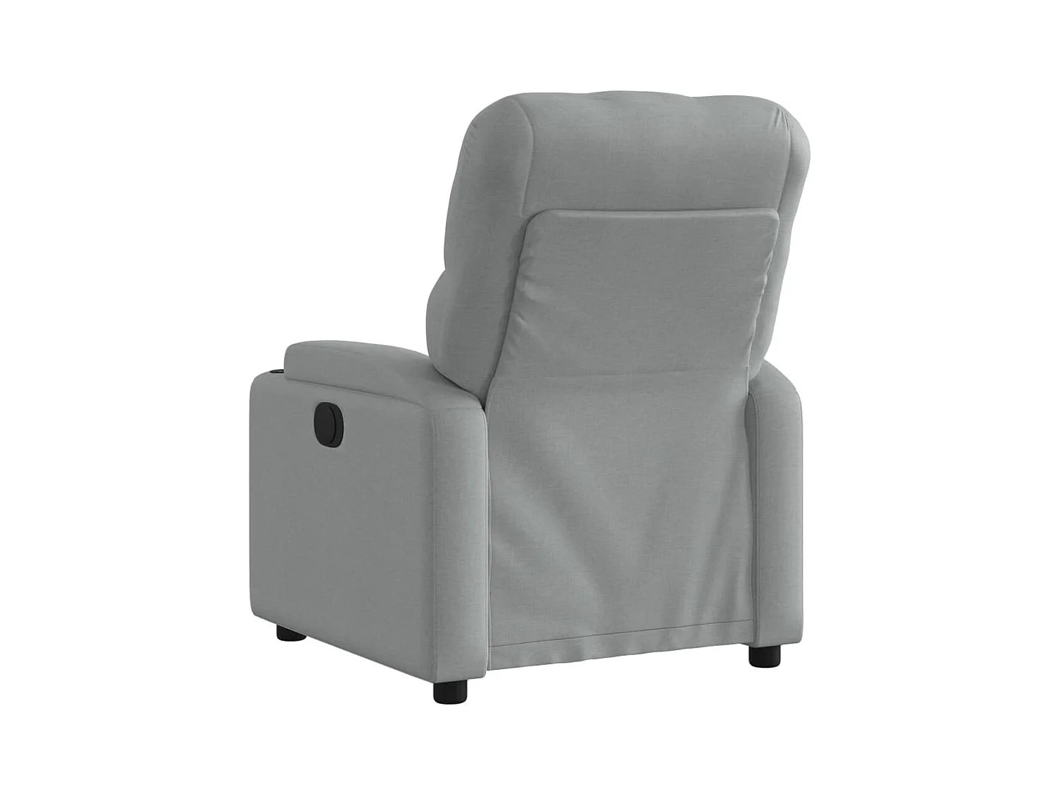 Poltrona Reclinável | Poltrona Confortável Relax tecido cinzento-claro SHL859793