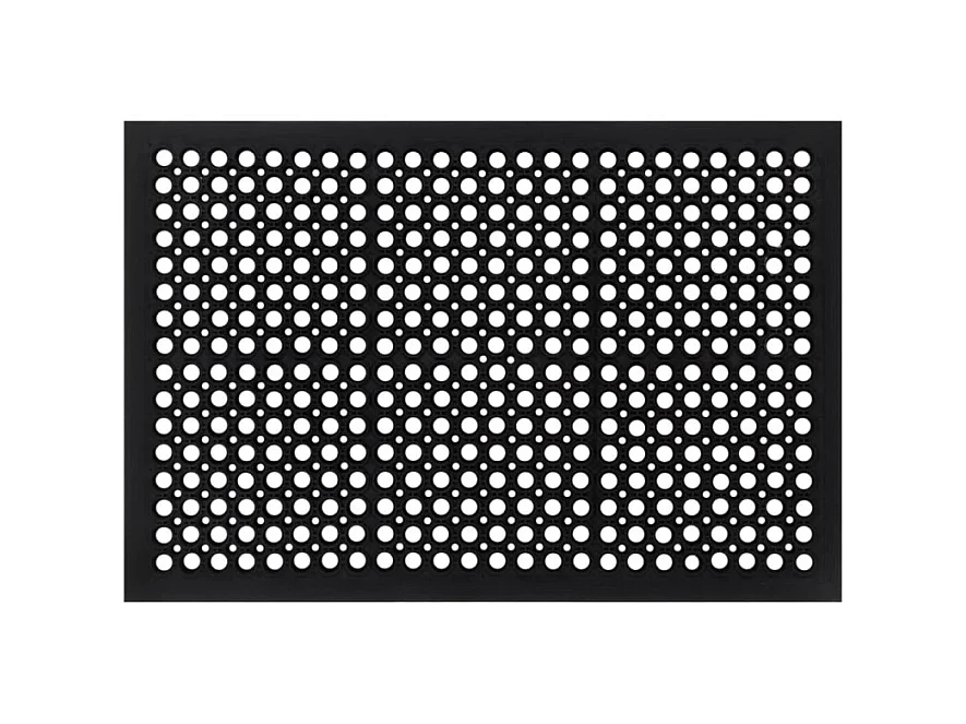 Paillasson rectangulaire 60x90 cm caoutchouc