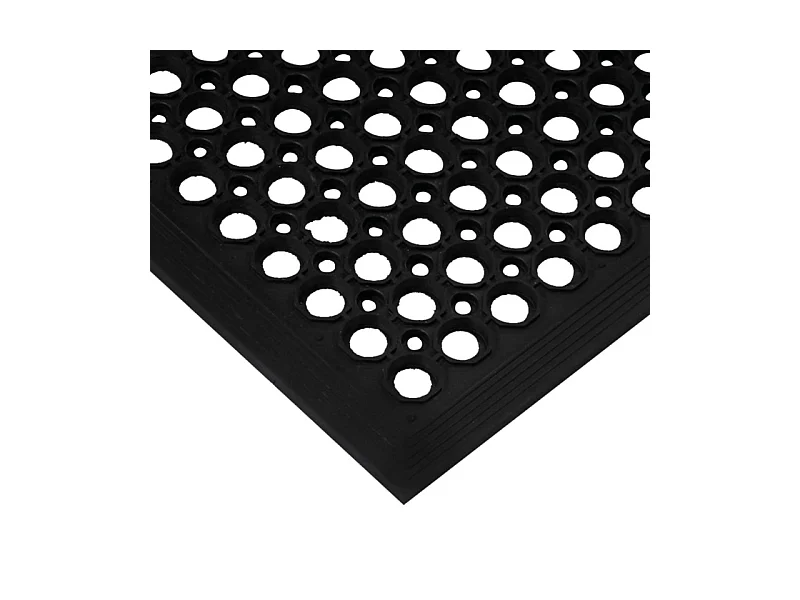 Paillasson rectangulaire 60x90 cm caoutchouc