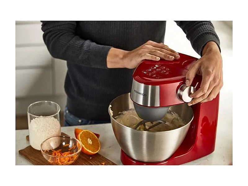 Robot pâtissier multifonction compact - KENWOOD - KHC290A.E0RD - 1000 W - Bol de 4,3 L - Rouge