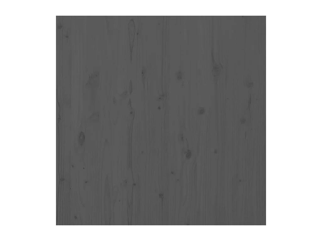 Tête de lit murale | Panneau de tête pour lit Moderne  Gris 166x3x91,5 cm Bois massif de pin