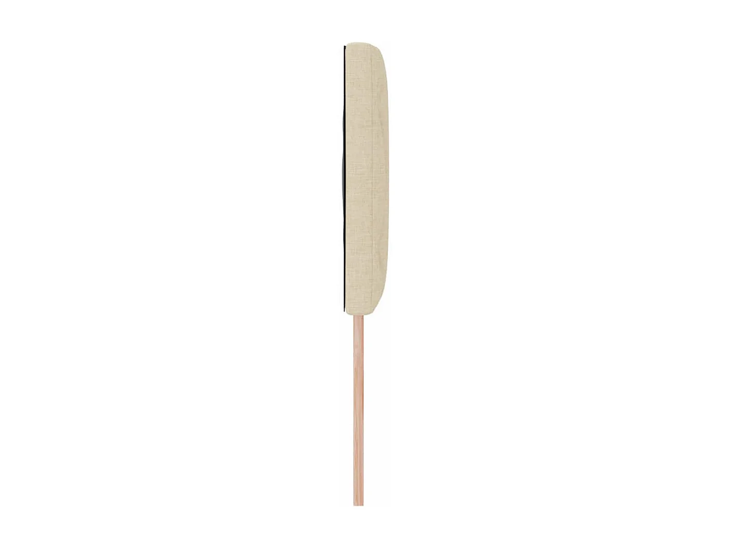 Tête de Lit | Panneau de tête pour lit Moderne en Tissu Geometric Manuel Crème 160 cm tissu