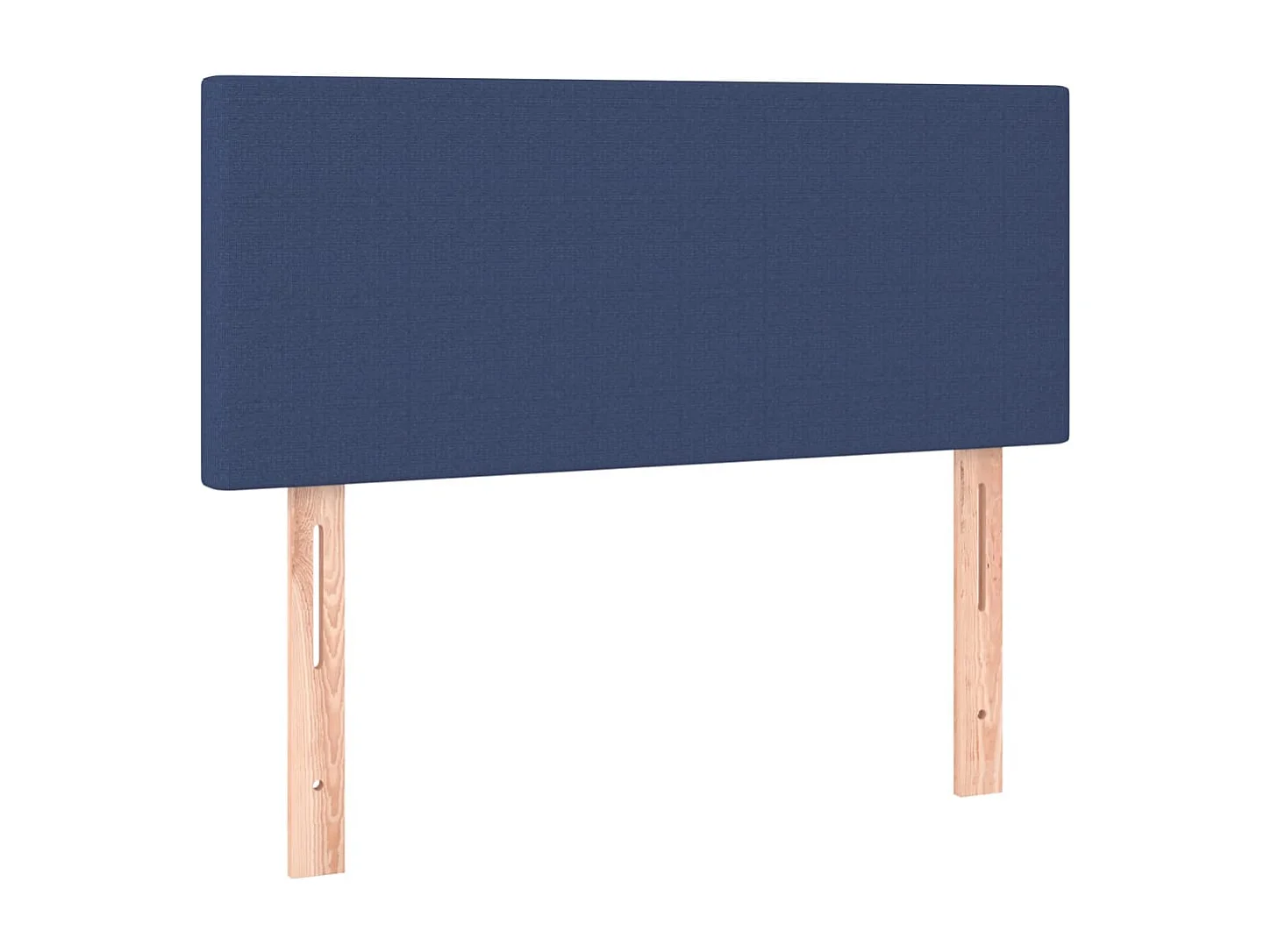 Hoofdbord | Hoofdeinde LED 100x5x78/88 cm stof blauw