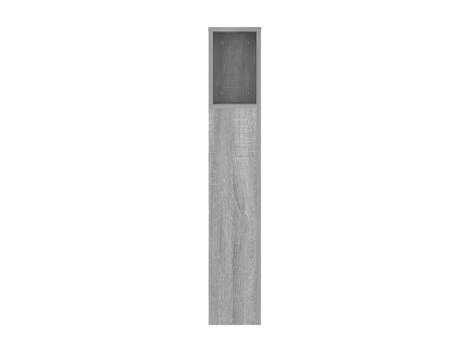 Tête de Lit avec rangement | Armoire de tête de lit Sonoma gris 140x18,5x104,5 cm