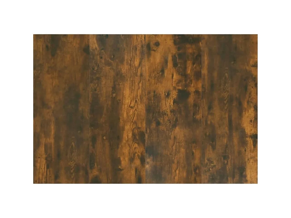 Cabecero de Cama | Cabezal de cama | Mueble de cabecero con mesitas madera contrachapada roble ahumado