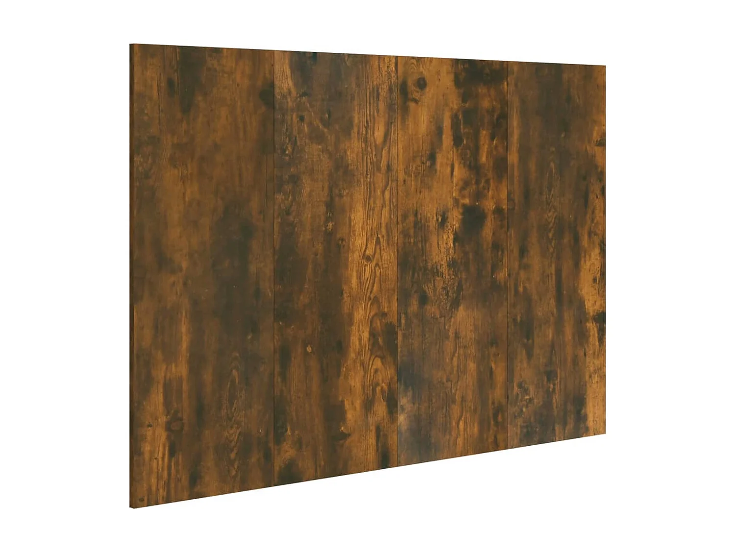 Tête de Lit | Panneau de tête pour lit Moderne Chêne fumé 120x1,5x80 cm Bois d'ingénierie