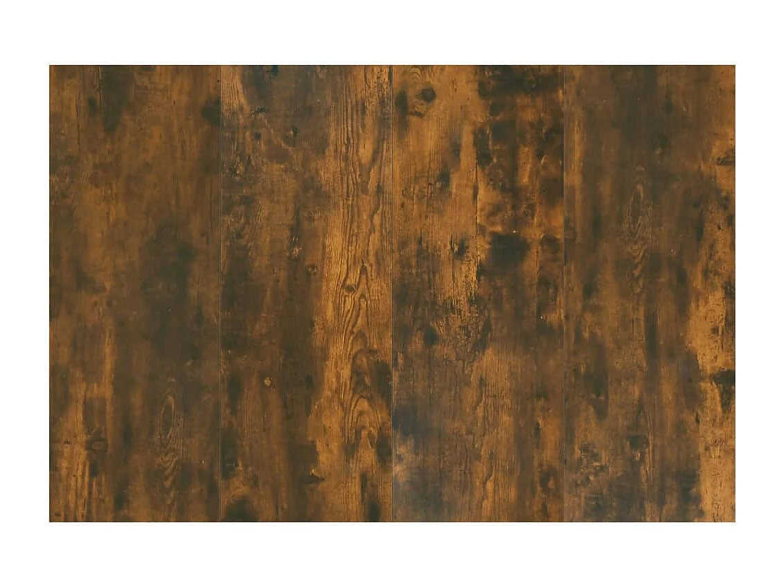 Tête de Lit | Panneau de tête pour lit Moderne Chêne fumé 120x1,5x80 cm Bois d'ingénierie