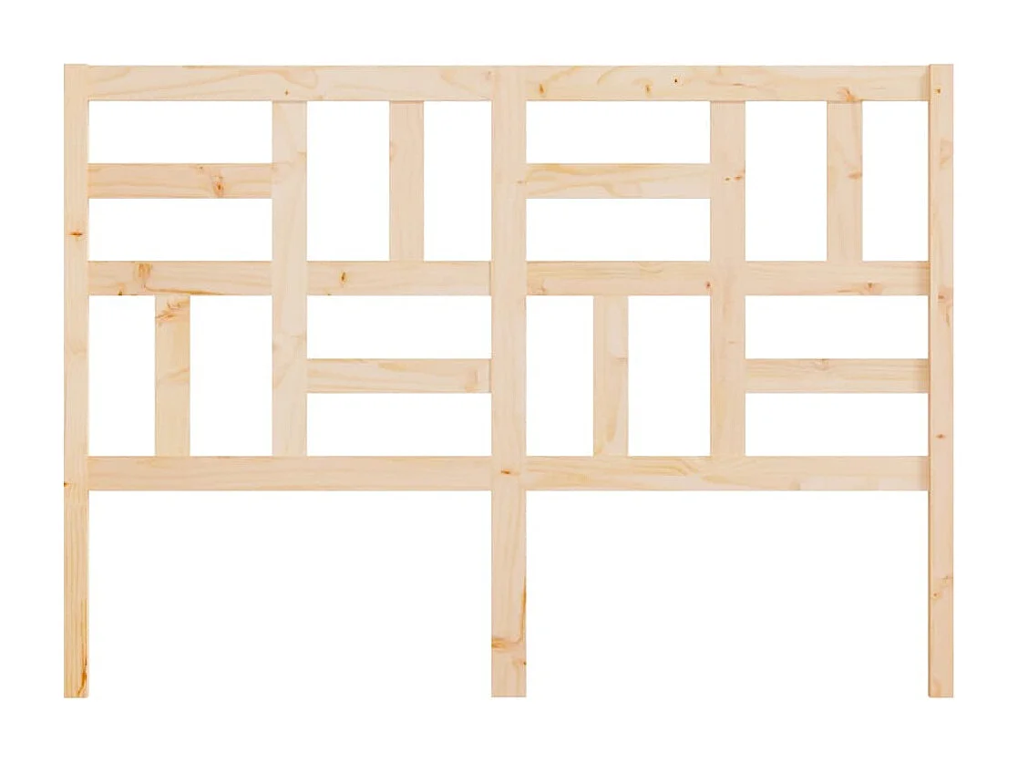Tête de Lit | Panneau de tête pour lit Moderne 166x4x104 cm Bois massif de pin