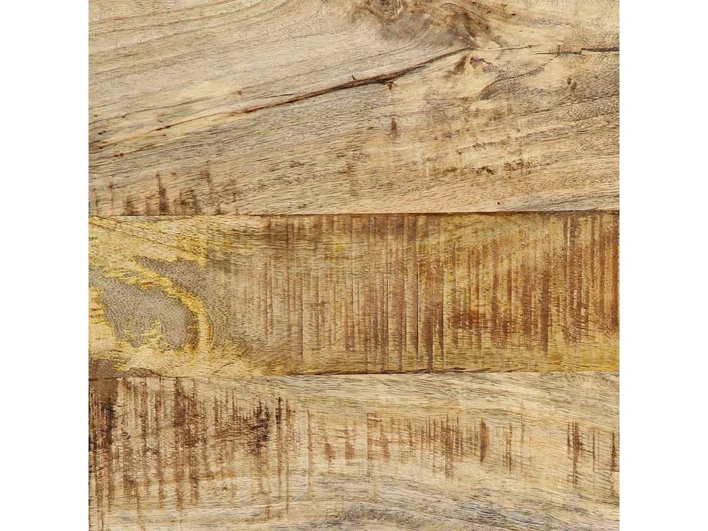 Tête de Lit | Panneau de tête pour lit Moderne 140 cm bois massif manguier et fer