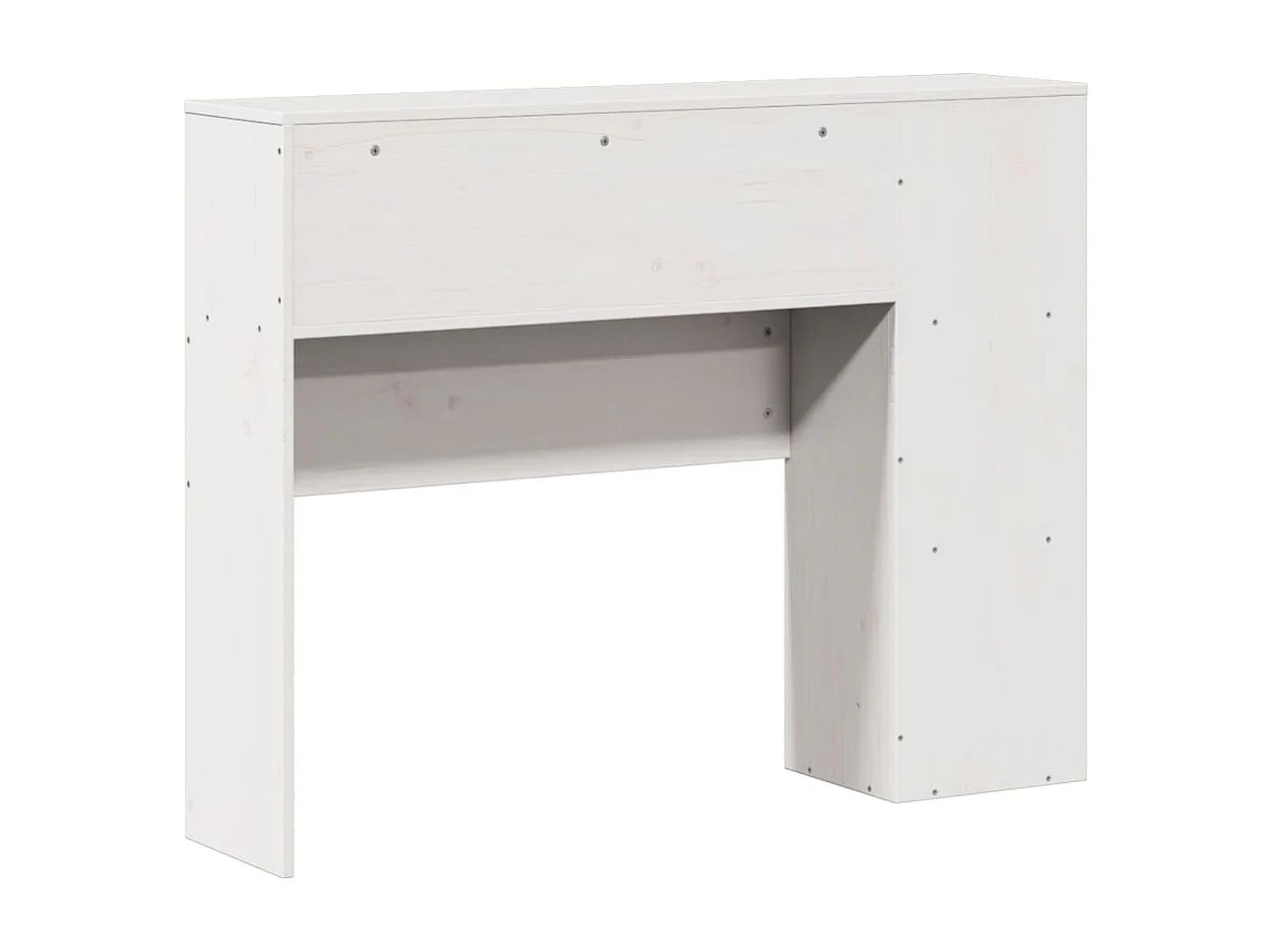 Cabecero de Cama | Cabezal de cama | Mueble de cabecero almacenaje madera maciza pino blanco 90 cm