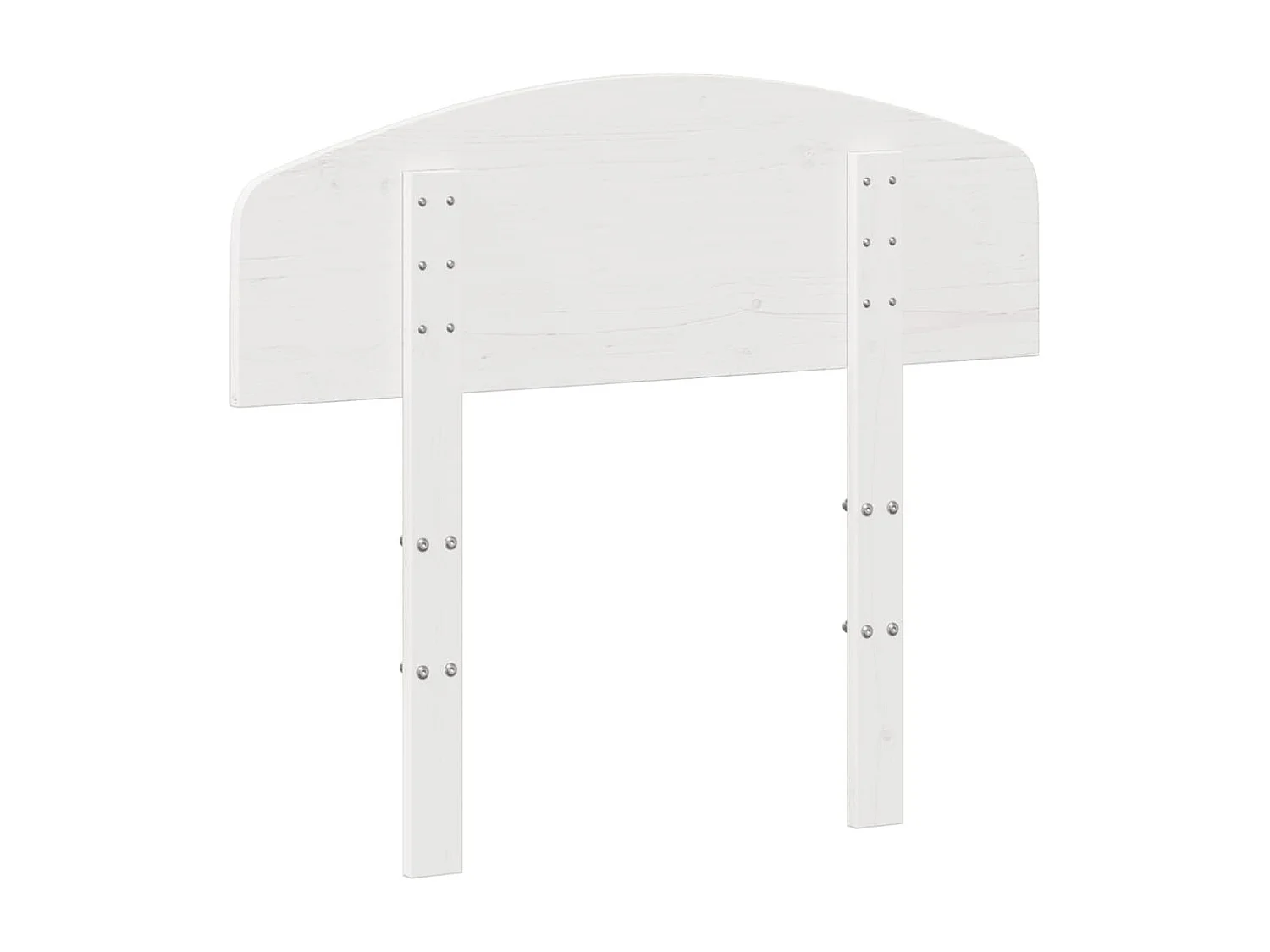 Cabecero de Cama | Cabezal de cama | Mueble de cabecero madera maciza de pino blanco 90 cm