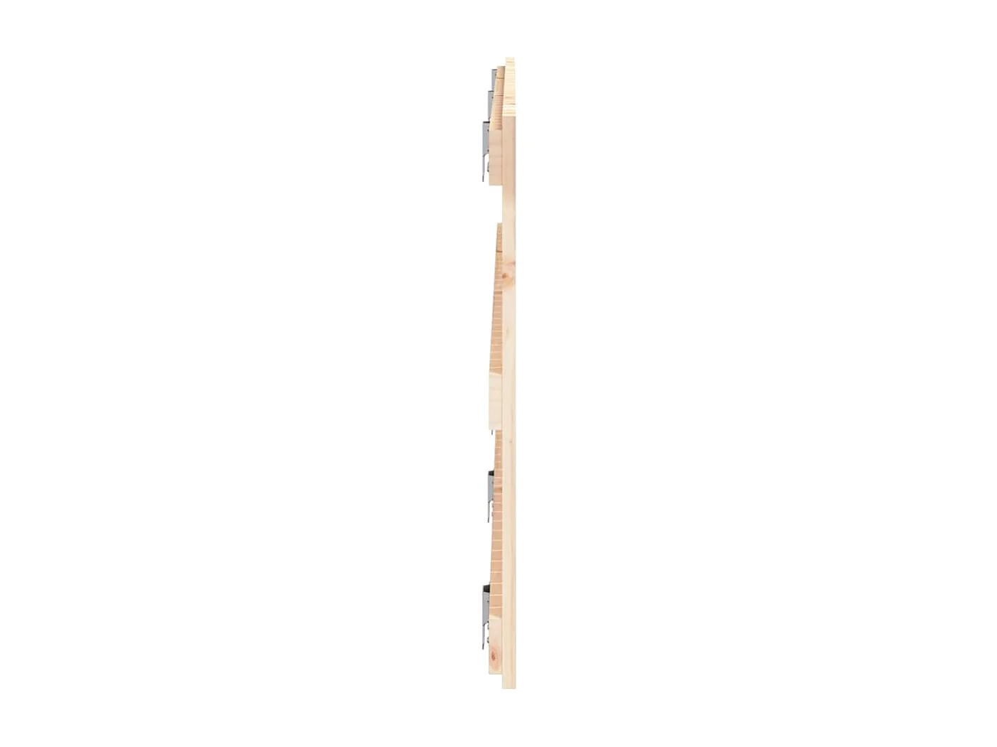 Tête de lit murale | Panneau de tête pour lit Moderne  185x3x60 cm Bois massif de pin