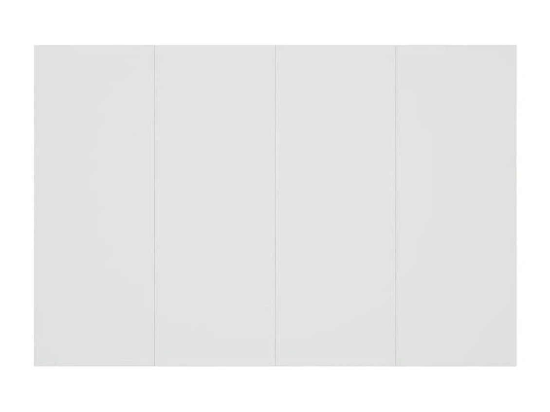 Cabecero de Cama | Cabezal de cama | Mueble de cabecero con mesitas madera contrachapada blanco