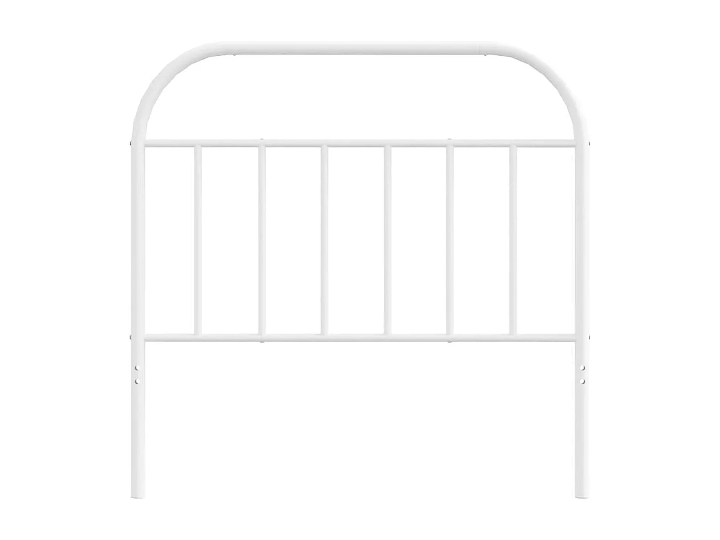 Tête de Lit | Panneau de tête pour lit Moderne métal blanc 100 cm