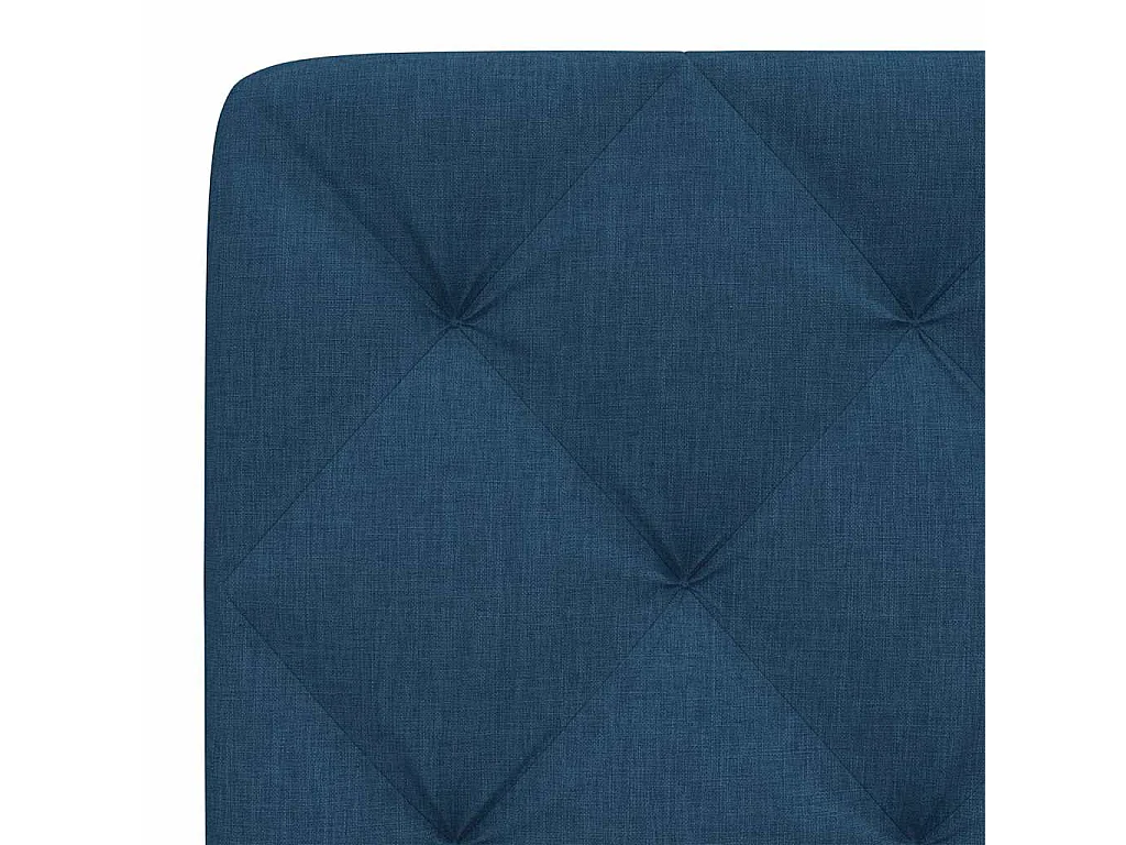Tête de lit | Coussin de tête de lit | Tête de lit décoratif bleu 180 cm tissu